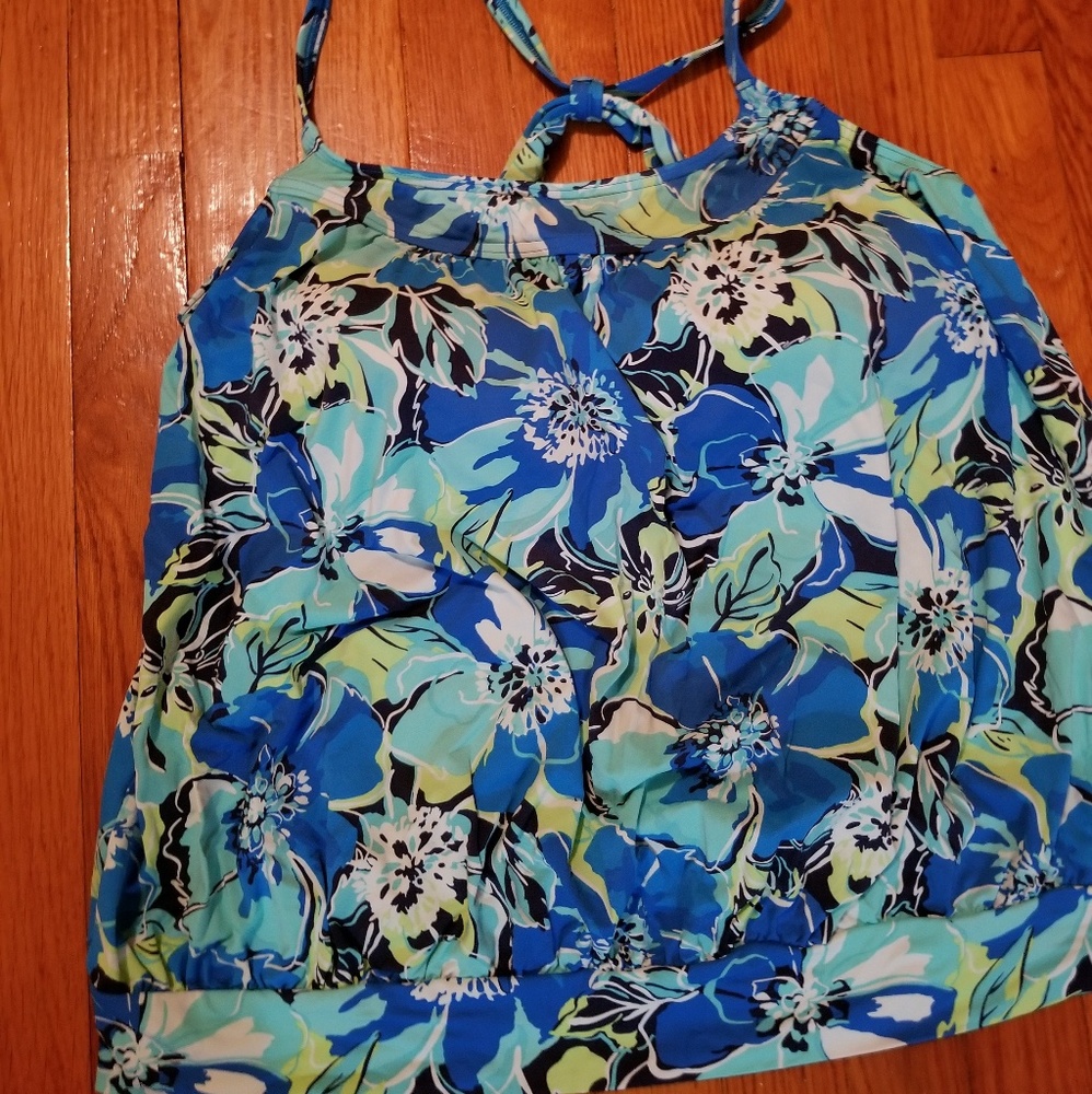 Lands End Tankini Top Excellent Condition